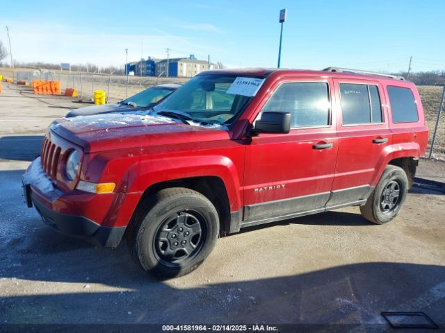 1C4NJPBA4HD209814 Jeep Patriot Sport Fwd