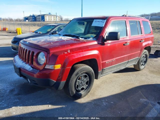 1C4NJPBA4HD209814 Jeep Patriot Sport Fwd