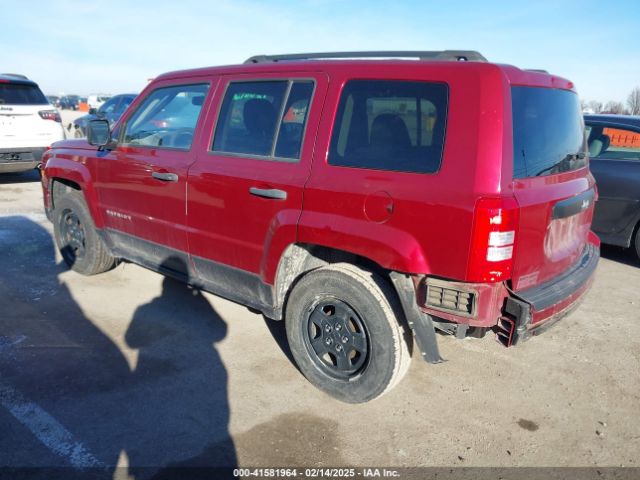 1C4NJPBA4HD209814 Jeep Patriot Sport Fwd