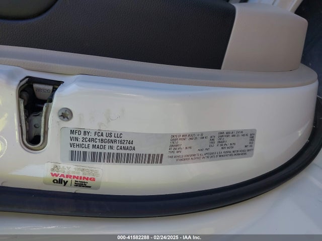 Chrysler Pacifica Touring L 2022 2C4RC1BG6NR162744 Image 9
