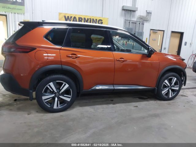 JN8AT3CB5MW205587 Nissan Rogue Sl Intelligent Awd