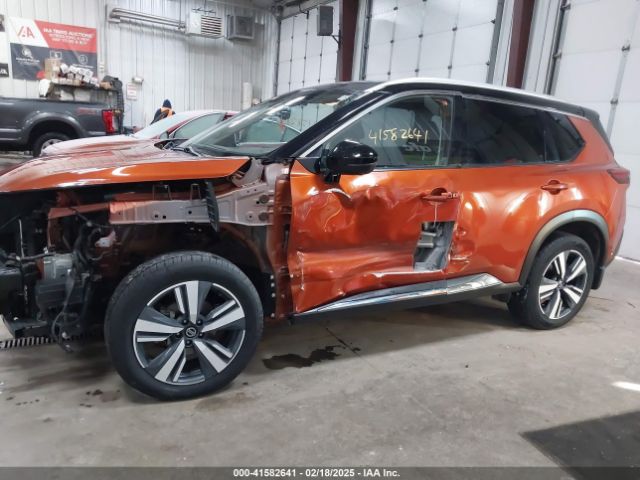 JN8AT3CB5MW205587 Nissan Rogue Sl Intelligent Awd