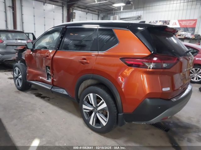 JN8AT3CB5MW205587 Nissan Rogue Sl Intelligent Awd