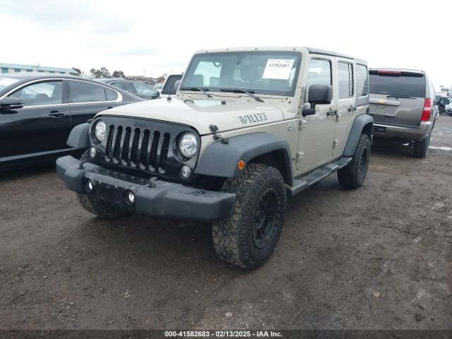 1C4BJWDG8JL869252 Jeep Wrangler Jk Unlimited Willy Wheeler W 4x4