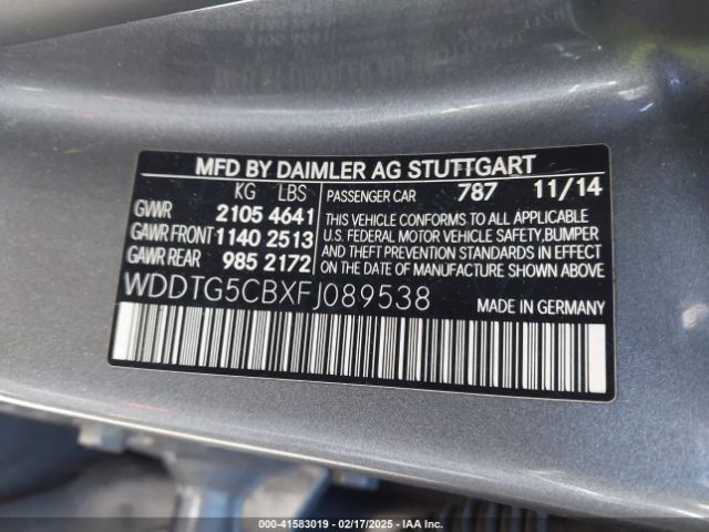 2015 MERCEDES-BENZ GLA 45 AMG WDDTG5CBXFJ089538 Photo 8