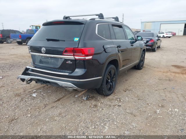 1V2NR2CAXKC550320 Volkswagen Atlas 3.6l V6 Sel Premium