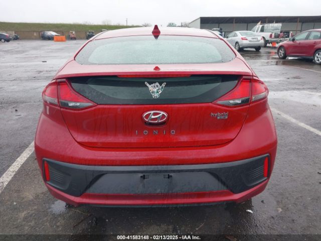 KMHC65LC7NU267999 Hyundai Ioniq Hybrid Blue