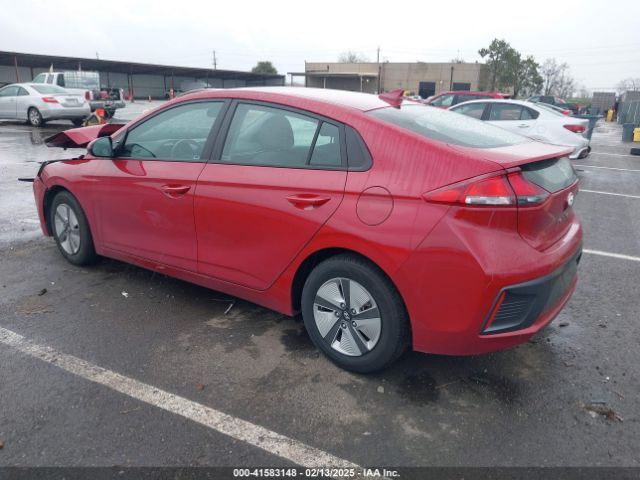 KMHC65LC7NU267999 Hyundai Ioniq Hybrid Blue