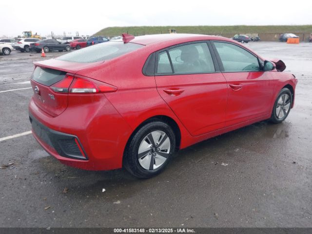 KMHC65LC7NU267999 Hyundai Ioniq Hybrid Blue