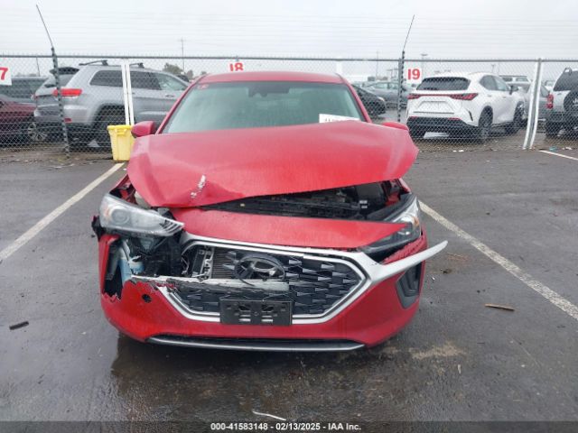 KMHC65LC7NU267999 Hyundai Ioniq Hybrid Blue