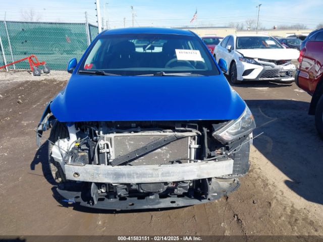 KMHC65LC3JU072993 Hyundai Ioniq Hybrid Blue