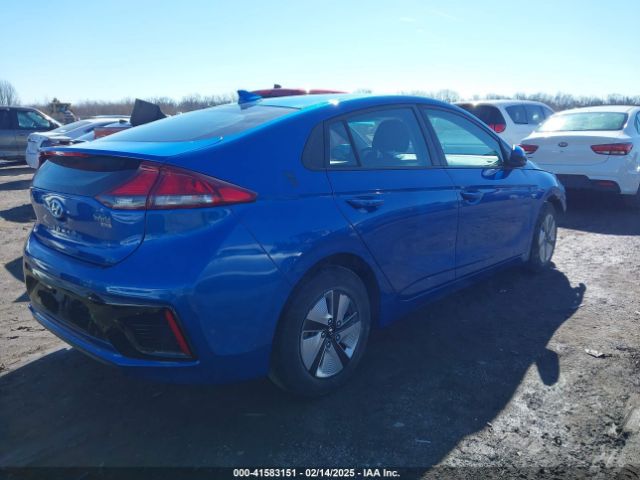 KMHC65LC3JU072993 Hyundai Ioniq Hybrid Blue