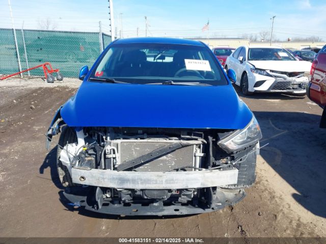 KMHC65LC3JU072993 Hyundai Ioniq Hybrid Blue