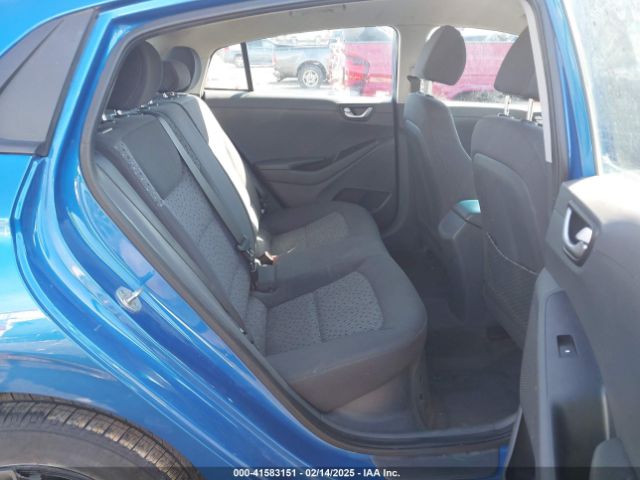 KMHC65LC3JU072993 Hyundai Ioniq Hybrid Blue