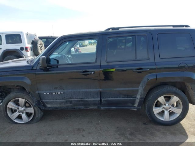 1C4NJRFBXHD174100 Jeep Patriot Latitude 4x4