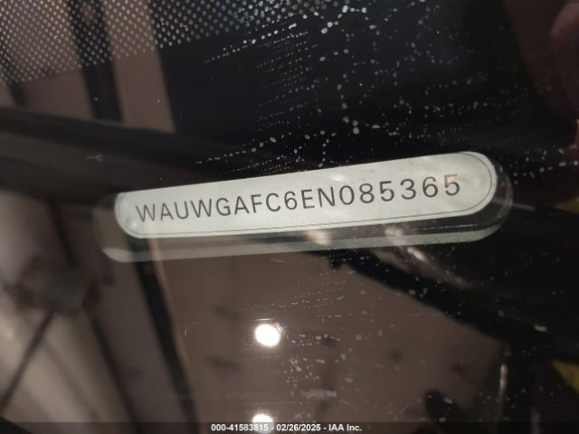 WAUWGAFC6EN085365 Audi A7 3.0t Premium Plus