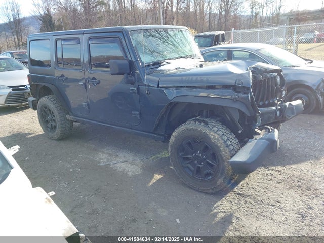 2016 Jeep Wrangler Unlimited Willys Wheeler მანქანა იყიდება აუქციონზე, vin: 1C4BJWDG8GL191000, აუქციონის ნომერი: 41584634