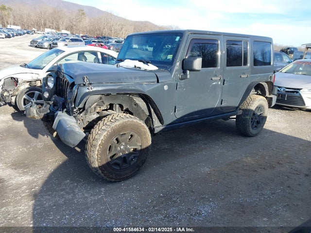 2016 Jeep Wrangler Unlimited Willys Wheeler მანქანა იყიდება აუქციონზე, vin: 1C4BJWDG8GL191000, აუქციონის ნომერი: 41584634
