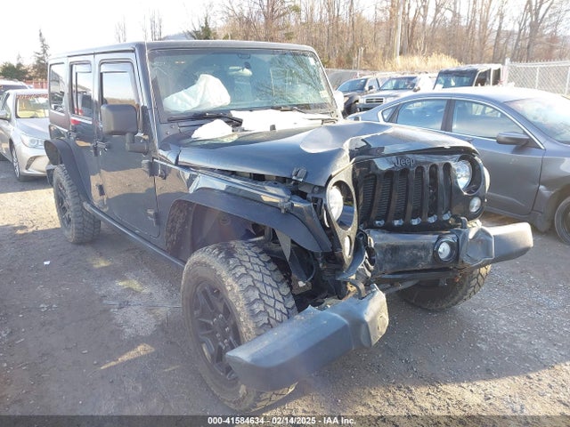 2016 Jeep Wrangler Unlimited Willys Wheeler მანქანა იყიდება აუქციონზე, vin: 1C4BJWDG8GL191000, აუქციონის ნომერი: 41584634