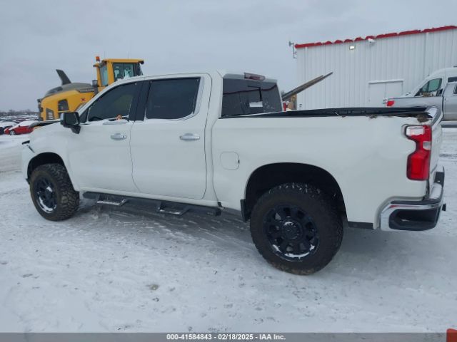 3GCUYGEL3MG135254 Chevrolet Silverado 1500 4wd  Short Bed Ltz