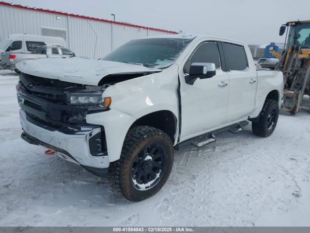 3GCUYGEL3MG135254 Chevrolet Silverado 1500 4wd  Short Bed Ltz