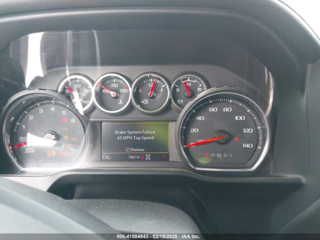 3GCUYGEL3MG135254 Chevrolet Silverado 1500 4wd  Short Bed Ltz