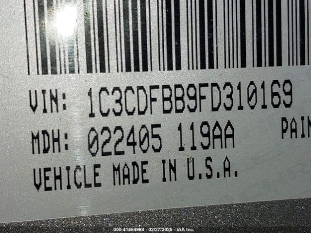 1C3CDFBB9FD310169 Dodge DART SXT