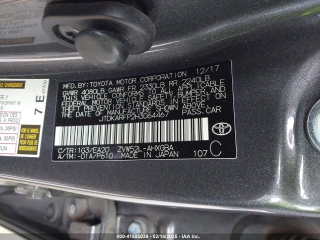 JTDKARFP2H3064467 Toyota Prius Prime Advanced