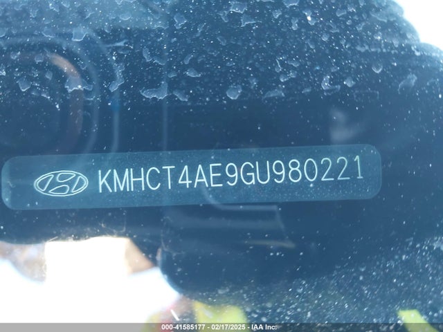 Hyundai ACCENT SE 2016 KMHCT4AE9GU980221 Image 9