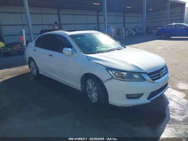 Honda Accord Ex-l V-6 2014 1HGCR3F88EA022607 Image 1
