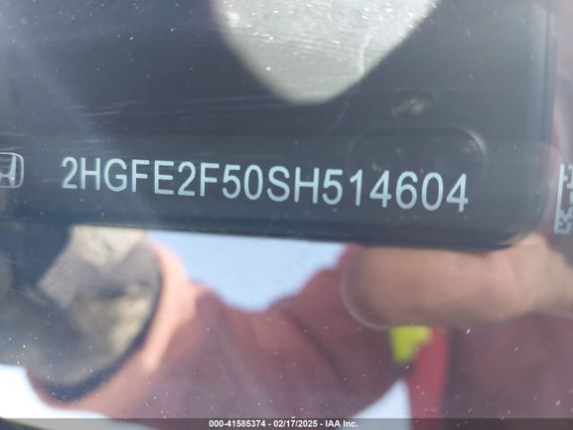 2HGFE2F50SH514604 Honda Civic Sport