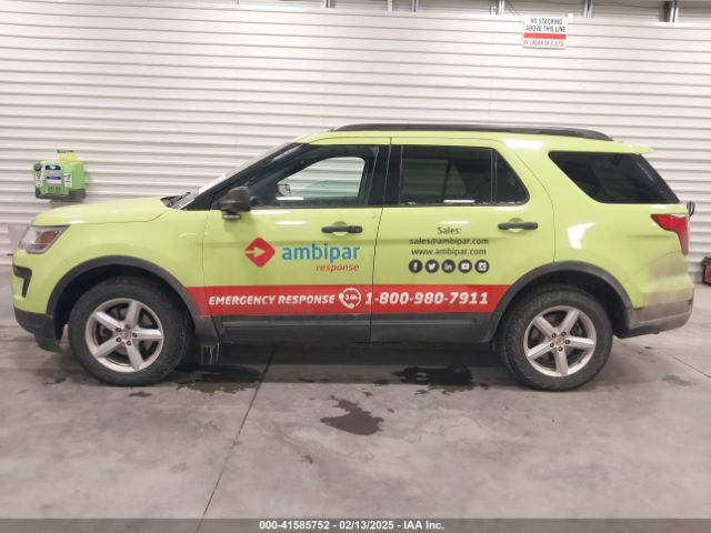 1FM5K8B82JGB31016 Ford Explorer