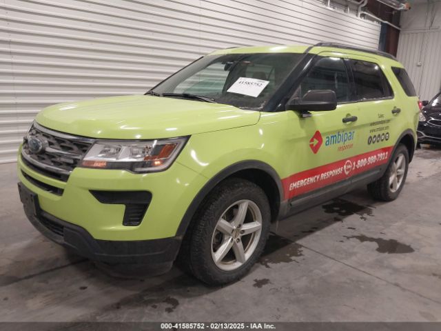 1FM5K8B82JGB31016 Ford Explorer