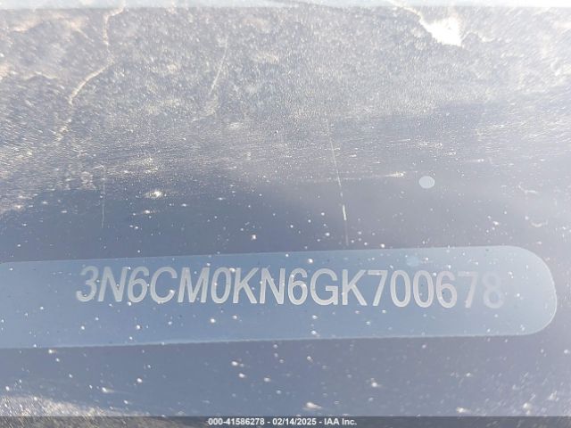3N6CM0KN6GK700678 Nissan Nv200 S