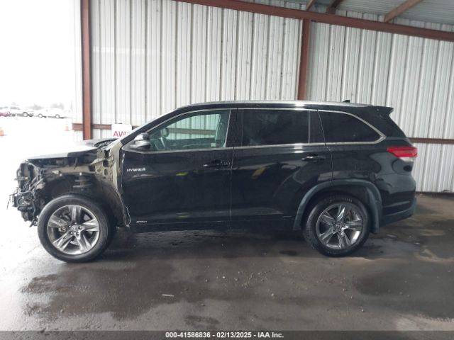 5TDDGRFHXKS070474 Toyota Highlander Hybrid Limited Platinum