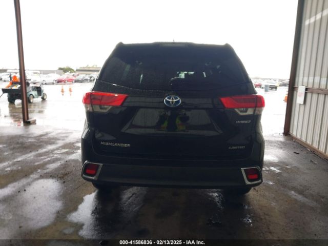 5TDDGRFHXKS070474 Toyota Highlander Hybrid Limited Platinum