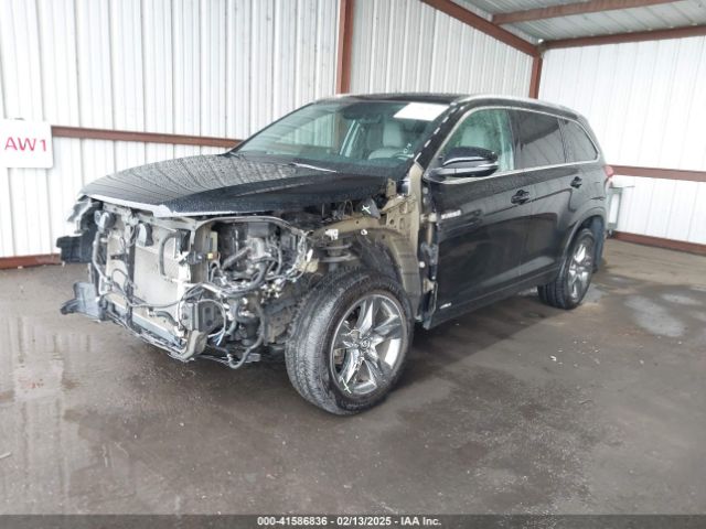 5TDDGRFHXKS070474 Toyota Highlander Hybrid Limited Platinum