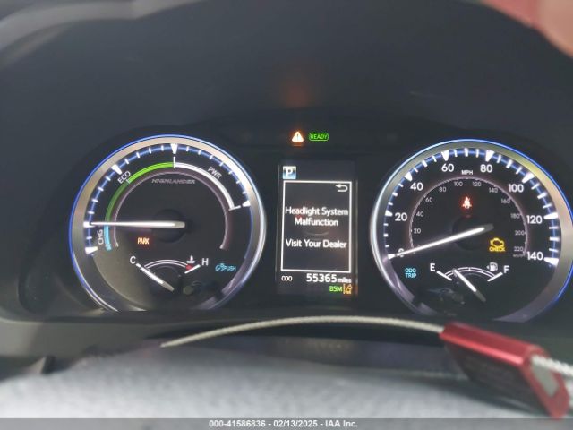 5TDDGRFHXKS070474 Toyota Highlander Hybrid Limited Platinum
