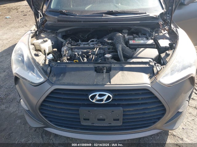 Hyundai Veloster Turbo W/black 2014 KMHTC6AE3EU196500 Image 10