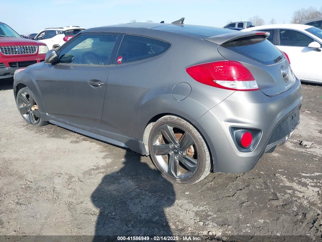 Hyundai Veloster Turbo W/black 2014 KMHTC6AE3EU196500 Image 3