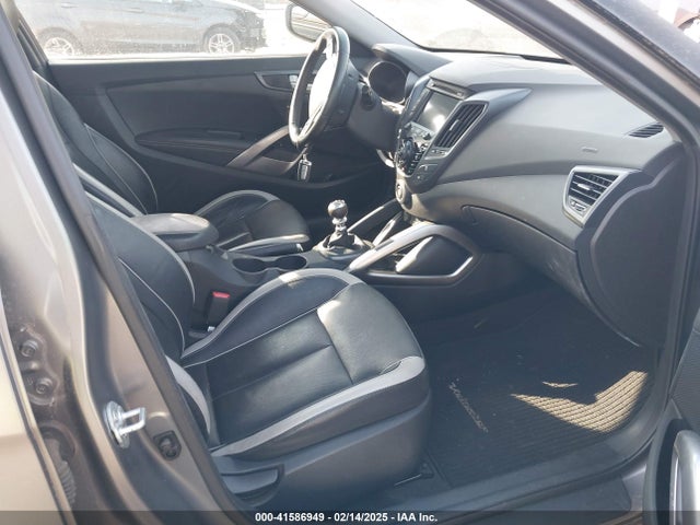 Hyundai Veloster Turbo W/black 2014 KMHTC6AE3EU196500 Image 5