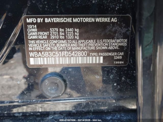 WBA5B3C51FD542800 BMW 535i Xdrive