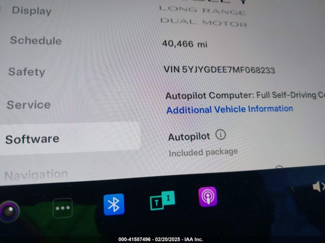 2021 TESLA MODEL Y 5YJYGDEE7MF068233 Photo 6