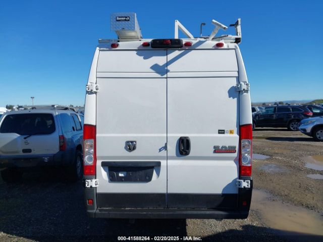 3C6MRVJG9NE142885 RAM Promaster 3500 Cargo Van High Roof 159 Wb Ext