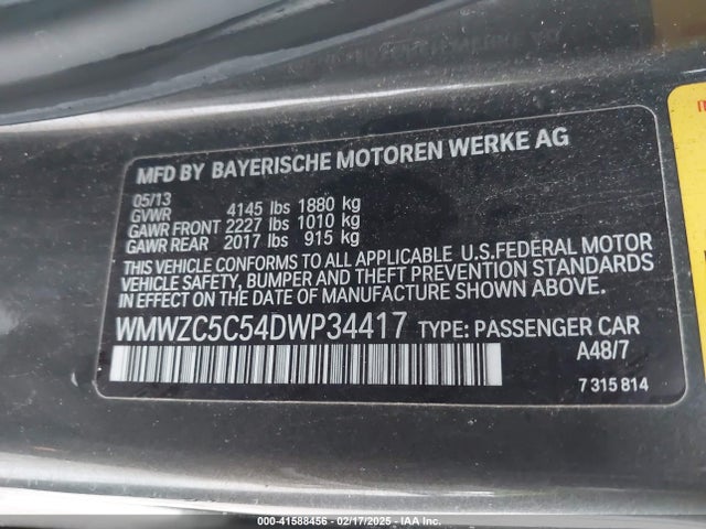 2013 MINI COUNTRYMAN WMWZC5C54DWP34417 Photo 8