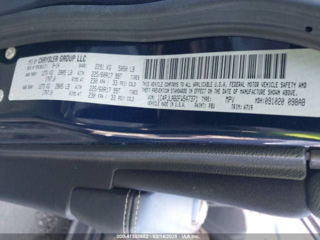 1C4PJLAB2FW547371 Jeep Cherokee Sport