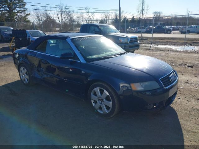 2006 AUDI A4 WAUAC48H96K008640