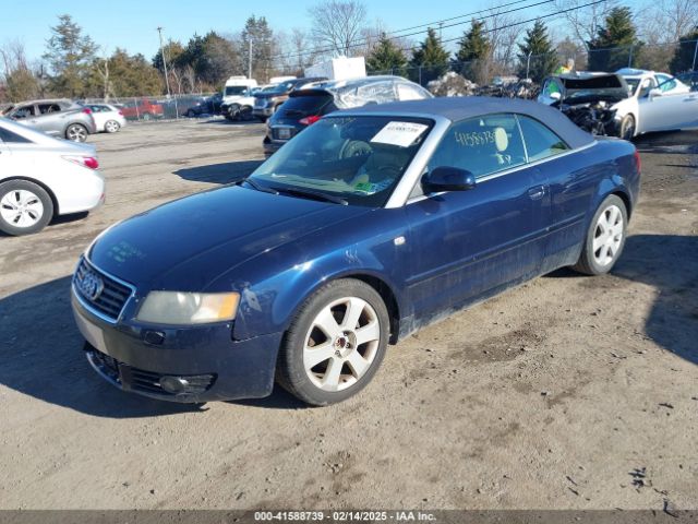 2006 AUDI A4 WAUAC48H96K008640 Photo 1