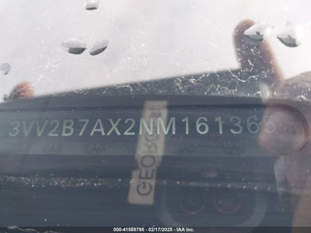 3VV2B7AX2NM161365 Volkswagen Tiguan 2.0t Se