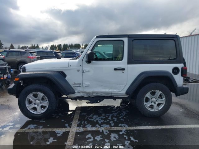 1C4GJXAN1MW527451 Jeep Wrangler Sport S 4x4